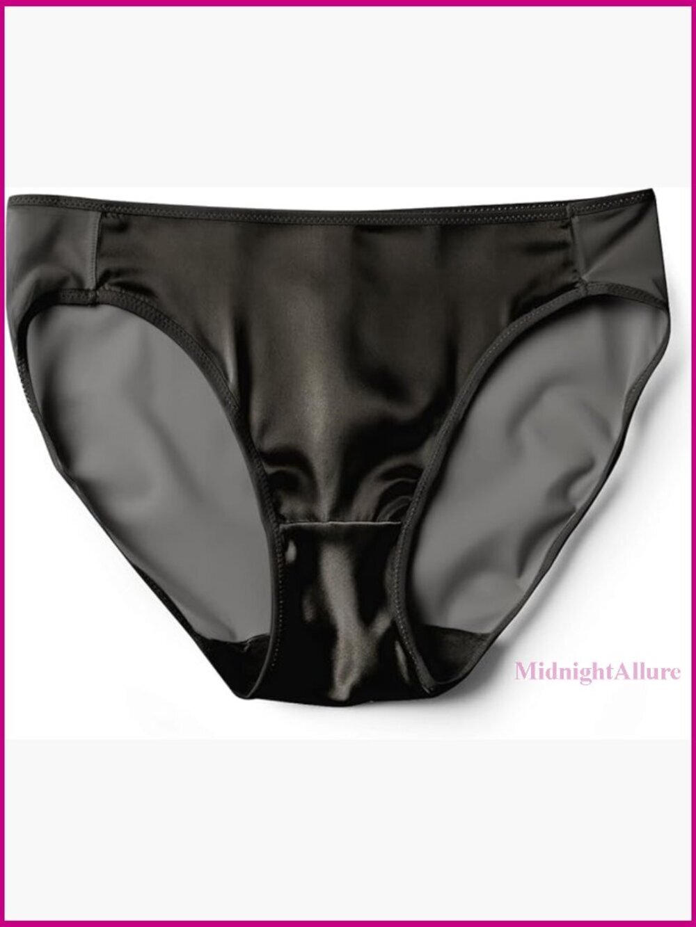 Silk Satin Hipster Panties, Ultra Breathable Bikini